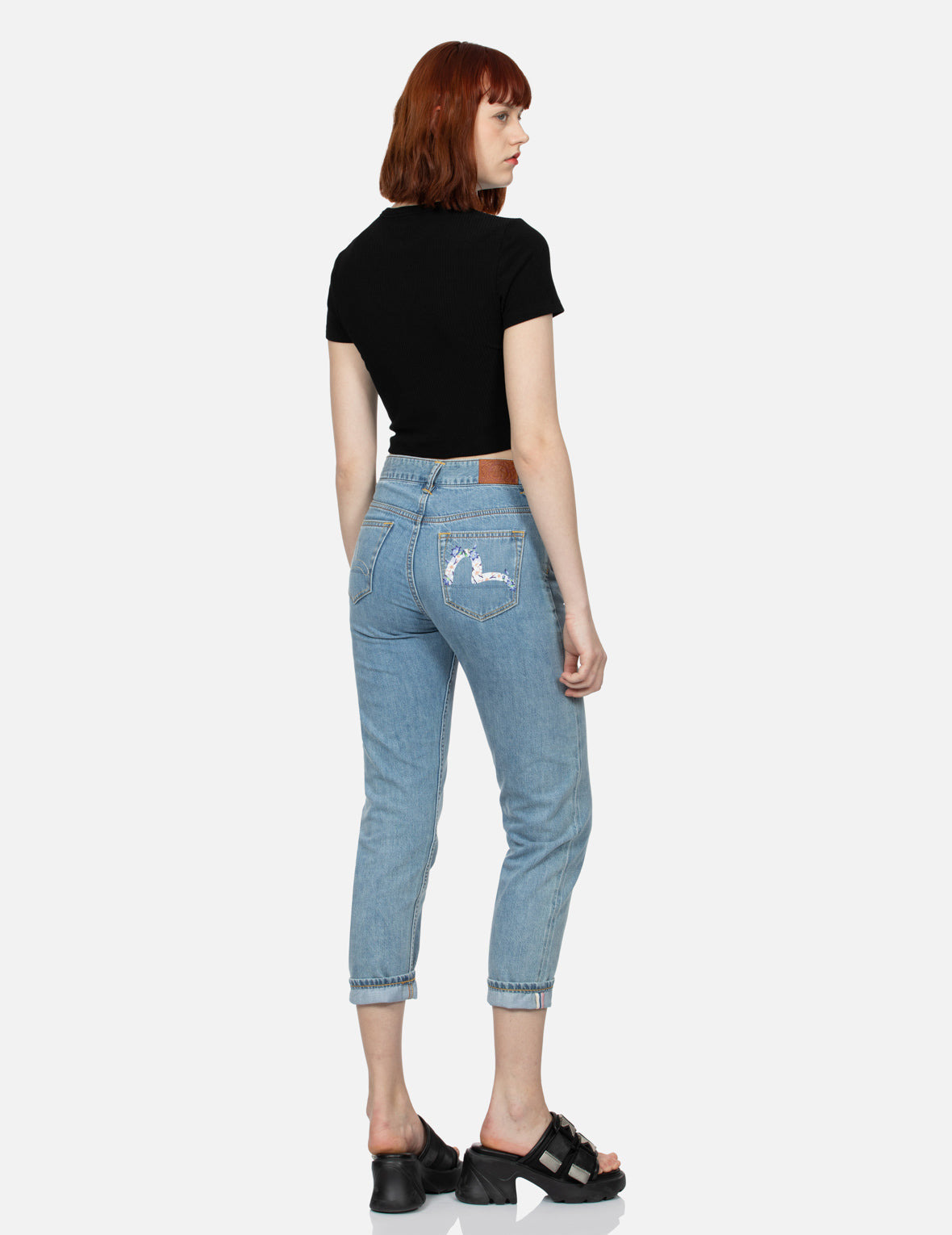 CUT-OUT SEAGULL SLIM FIT T-SHIRT - 4