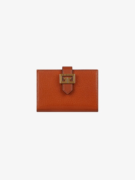 GV3 CARD HOLDER IN GRAINED LEATHER - 6