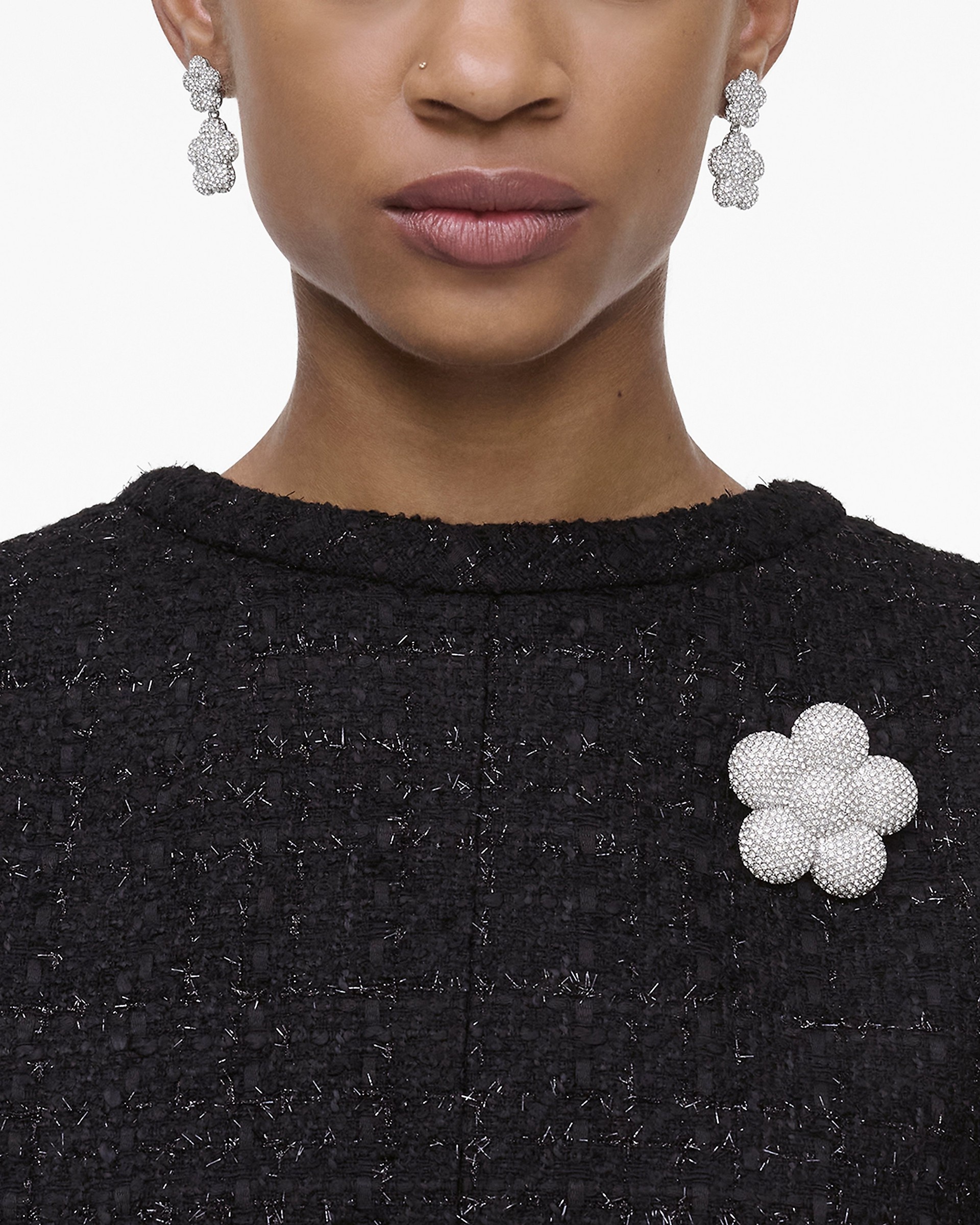 THE DAISY PAVE BROOCH - 2