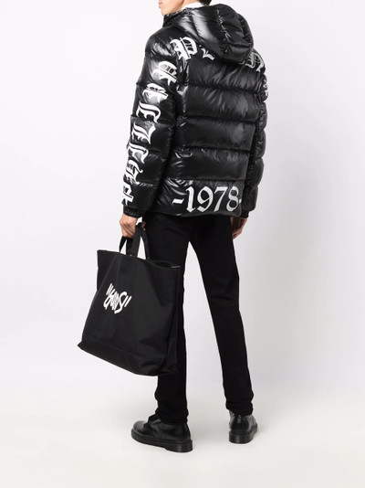 PHILIPP PLEIN glossy puffer coat outlook