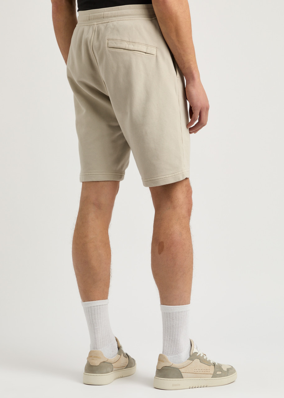Stone Island Logo Cotton Shorts - 3