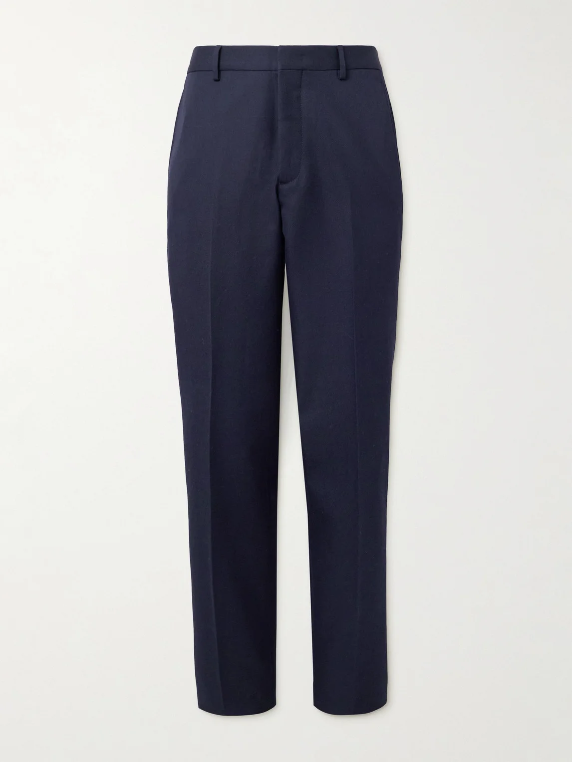 Jarno Straight-Leg Wool and Cotton-Blend Twill Trousers - 1