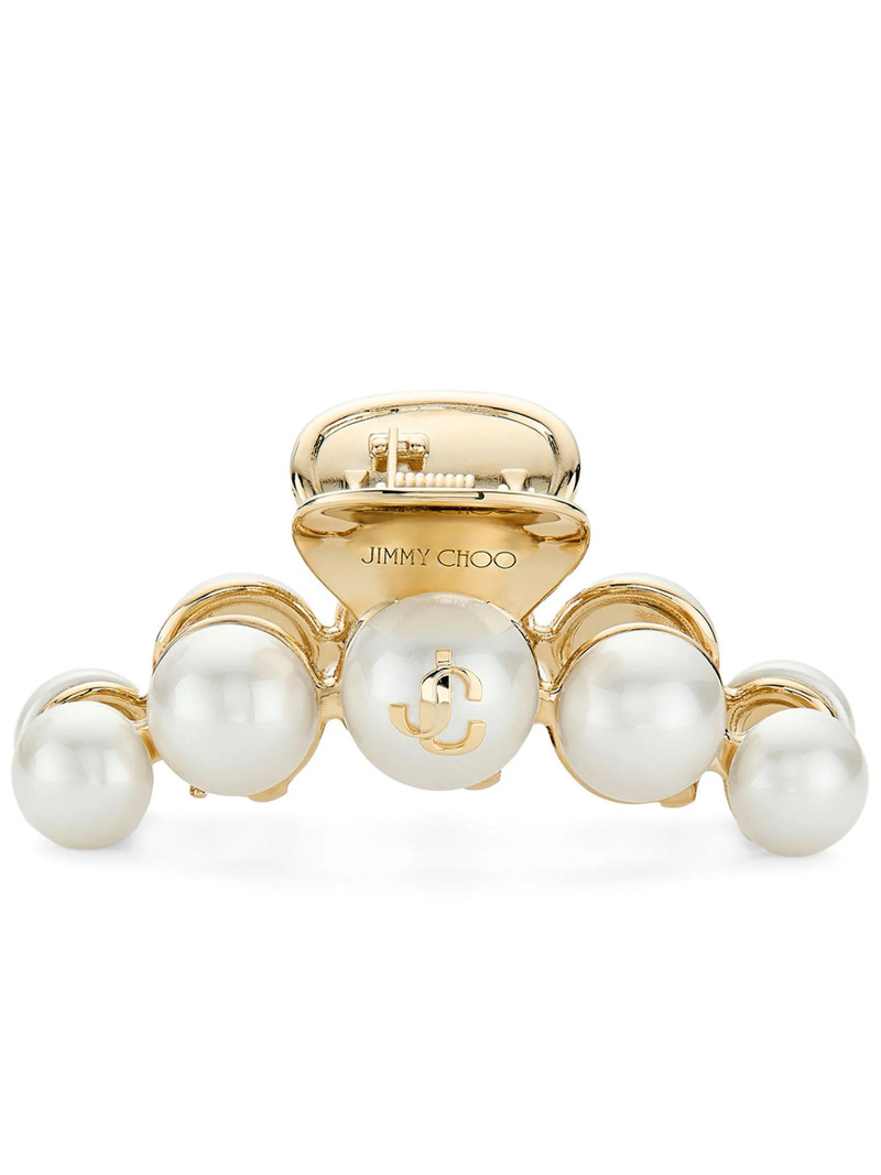 Jimmy Choo Pearl-embellished Claw Clip 1