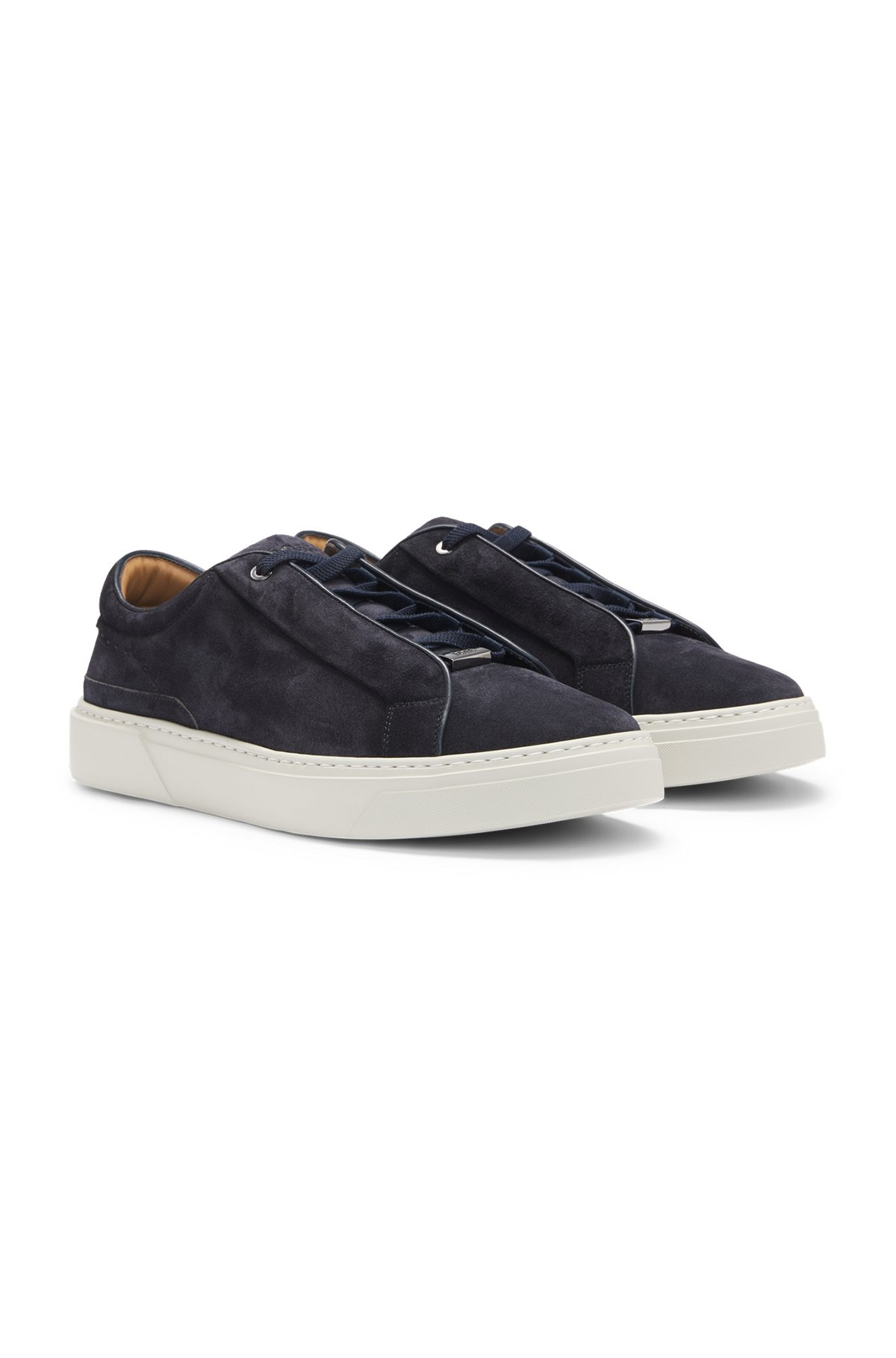 GARY LOW-TOP TRAINERS IN SUEDE - 2