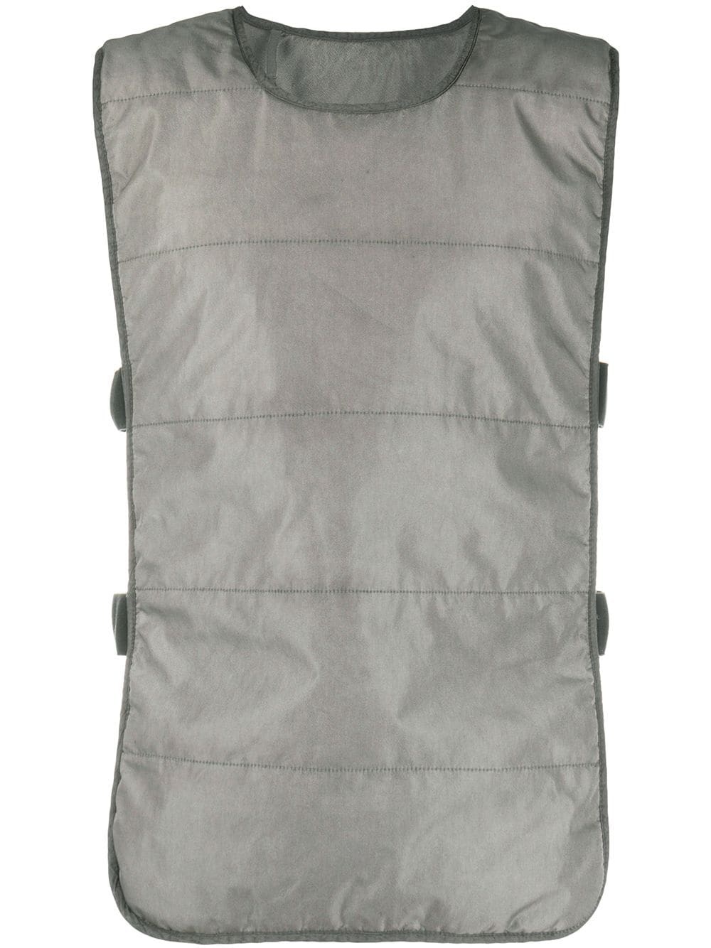 nylon padded vest - 1