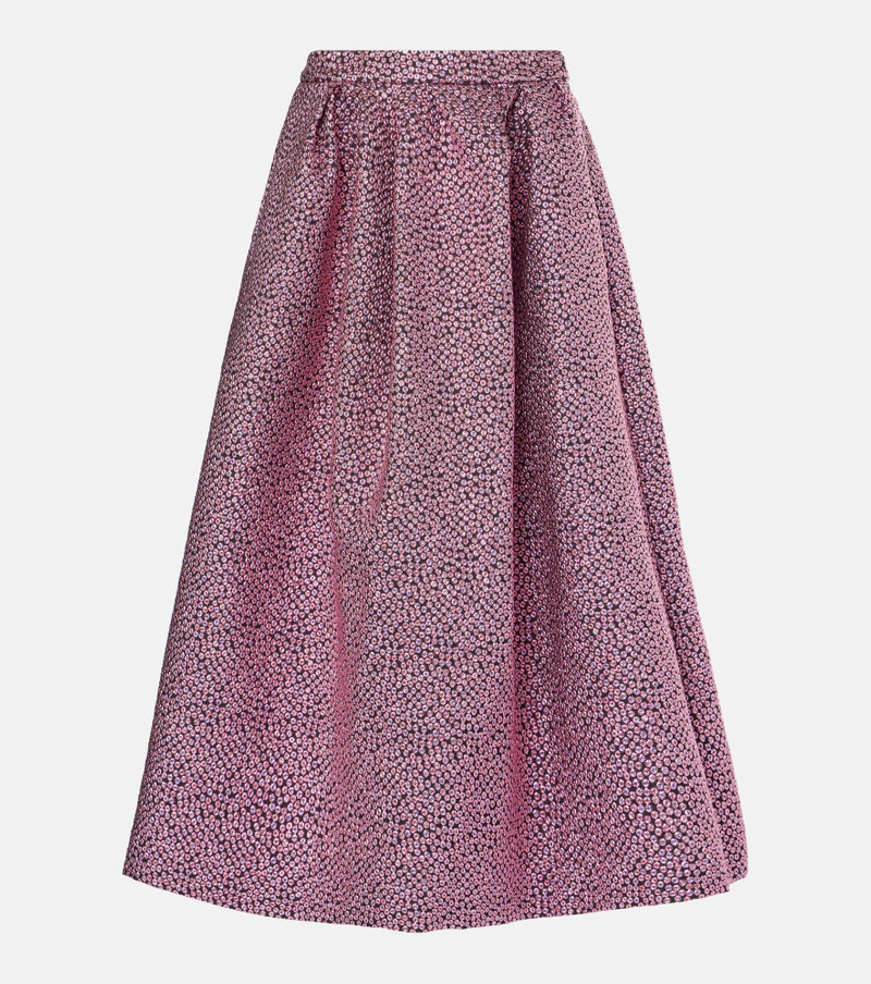 Soni pleated midi skirt - 1
