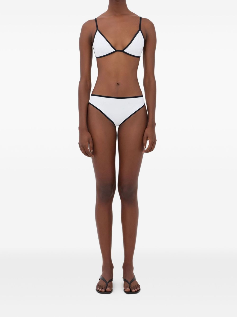 contrast-trim bikini bottom - 2