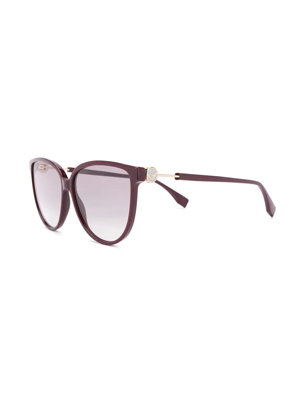 cat-eye frame sunglasses - 2