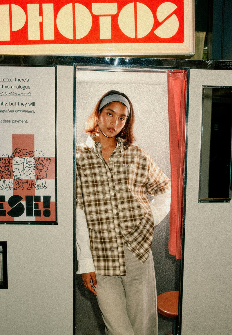 House of Sunny DOUBLE LAYERED BUTTON DOWN outlook