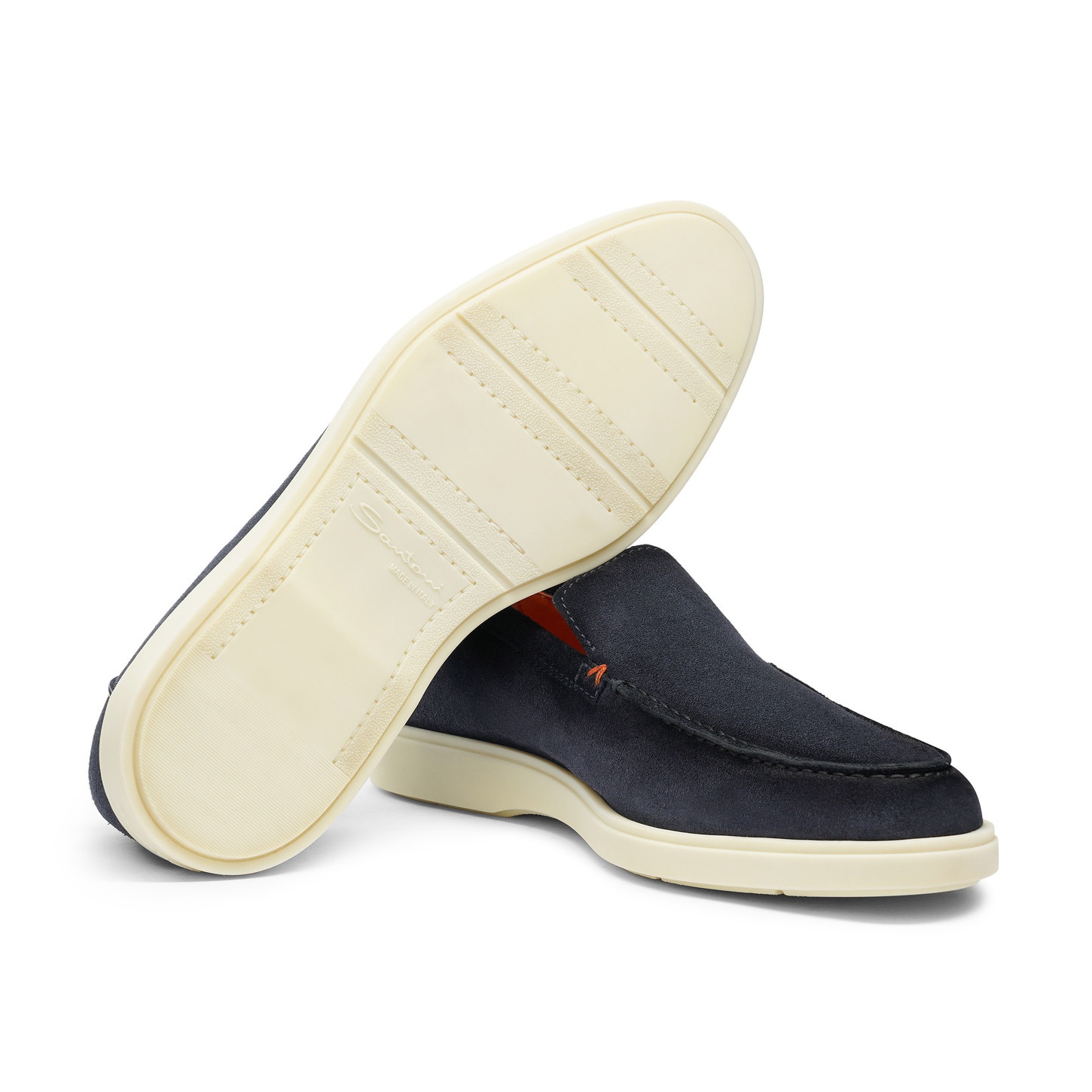 Men’s blue suede loafer - 4