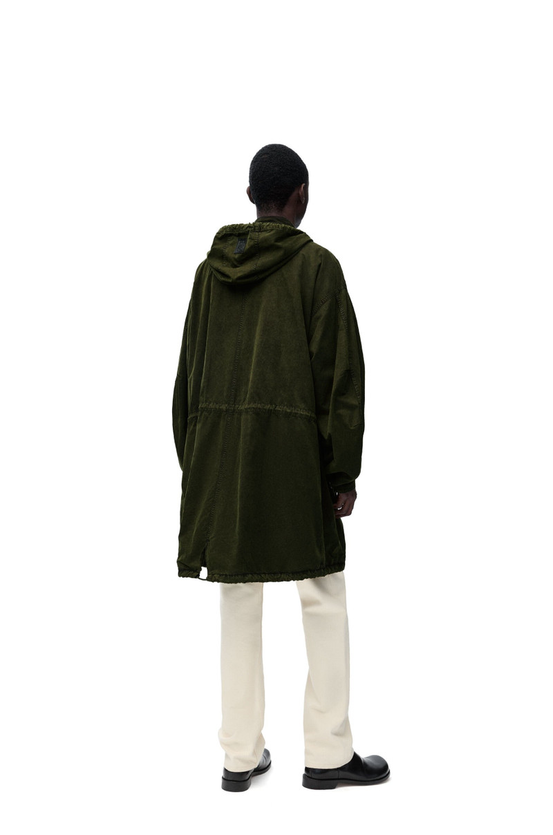 Parka in technical cotton 3