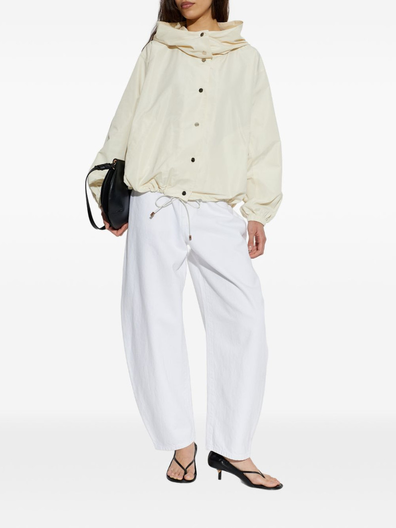 RÓHE drawstring hooded jacket outlook