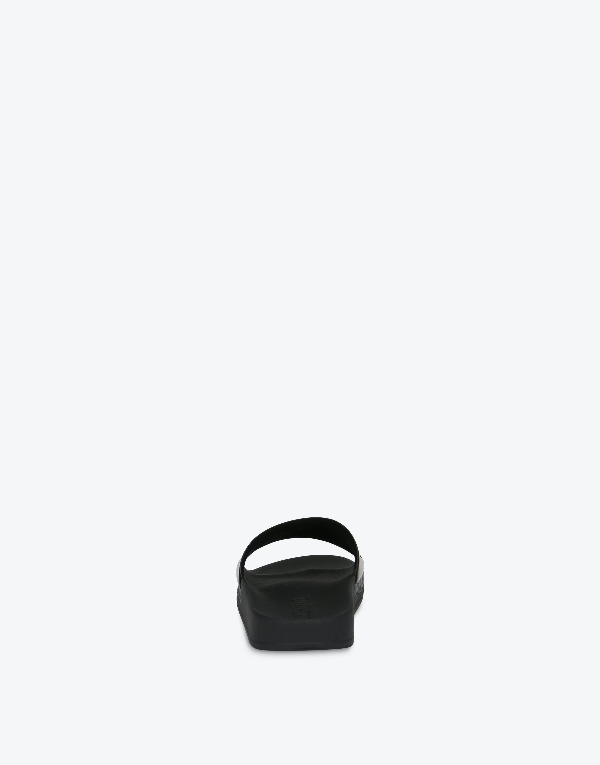 PVC SLIDE SANDALS WITH LOGO - 2