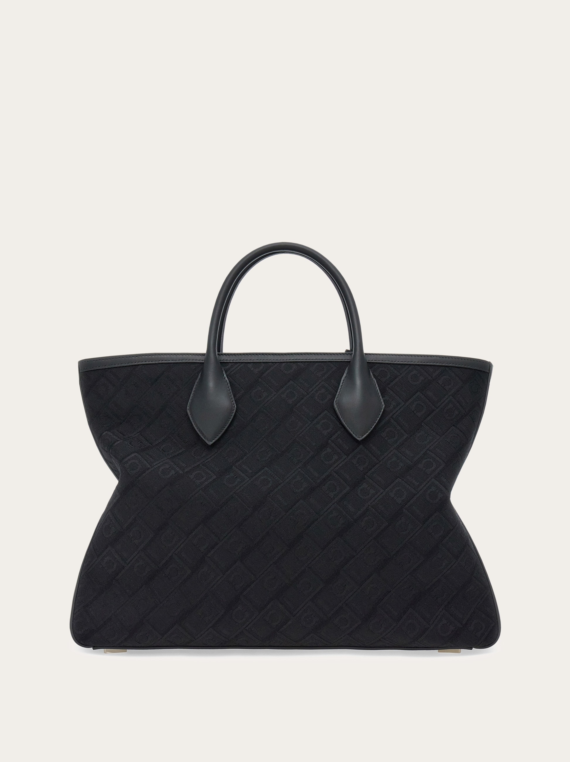 Jacquard tote bag (L) - 5