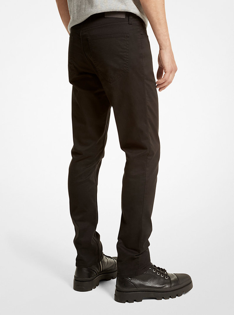 MICHAEL KORS Parker Slim-Fit Stretch-Twill Pants outlook