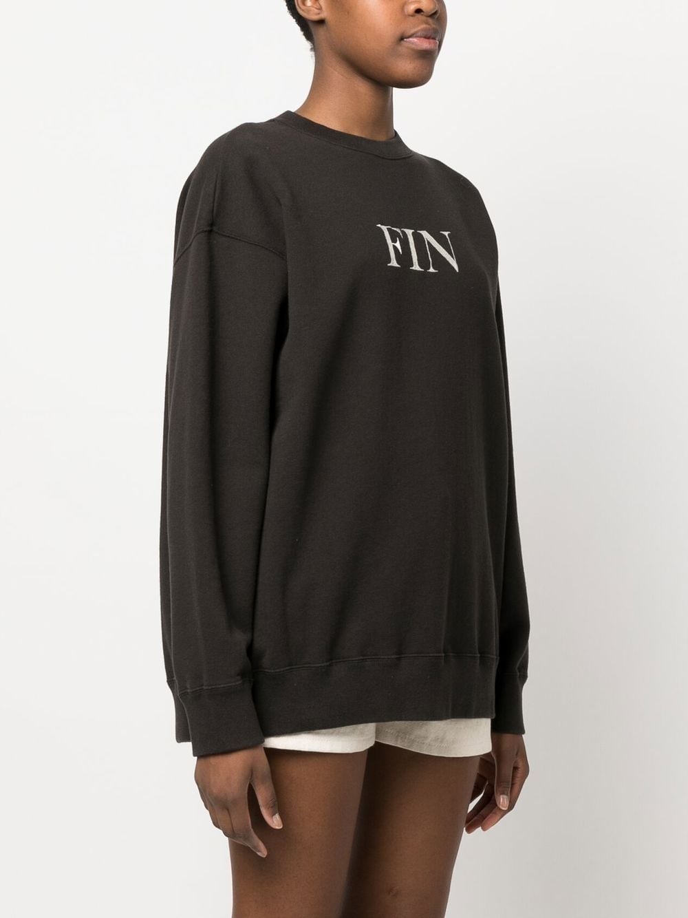 graphic-print cotton sweatshirt - 4