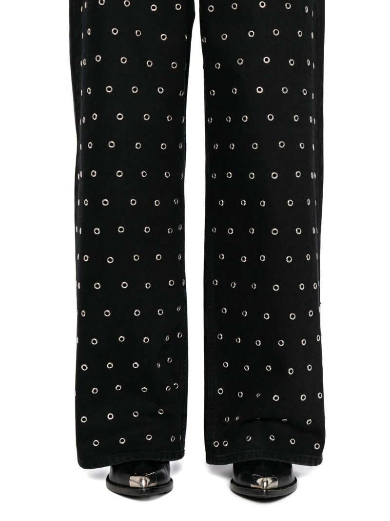 eyelet-embellished Jeans 5