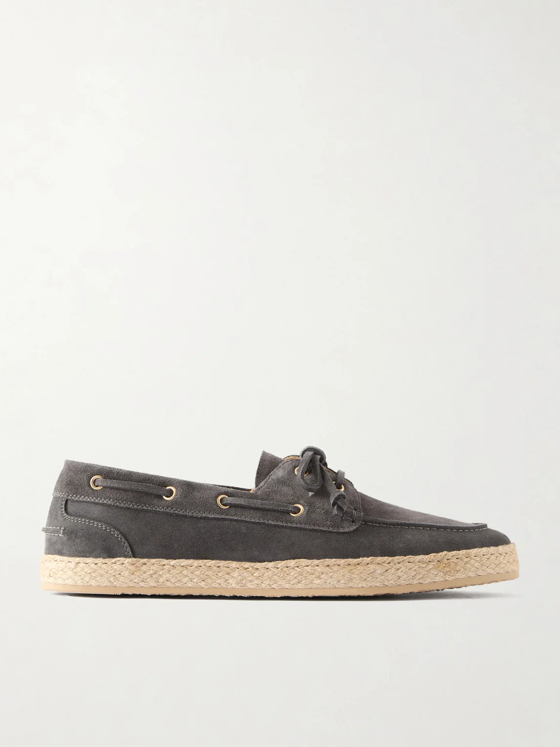 Suede Boat Shoes - 1