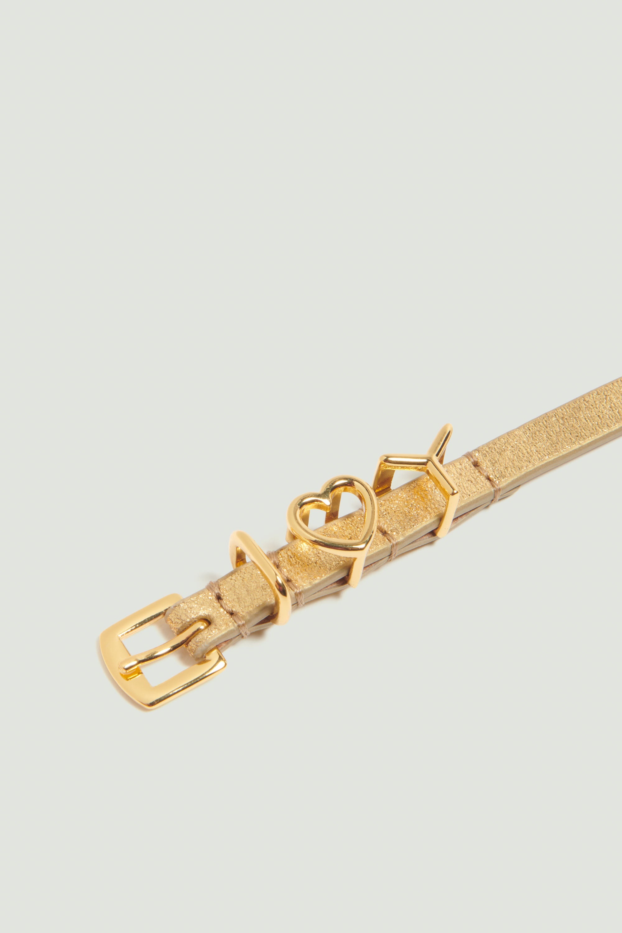 Y Heart Belt Choker 10mm - 2