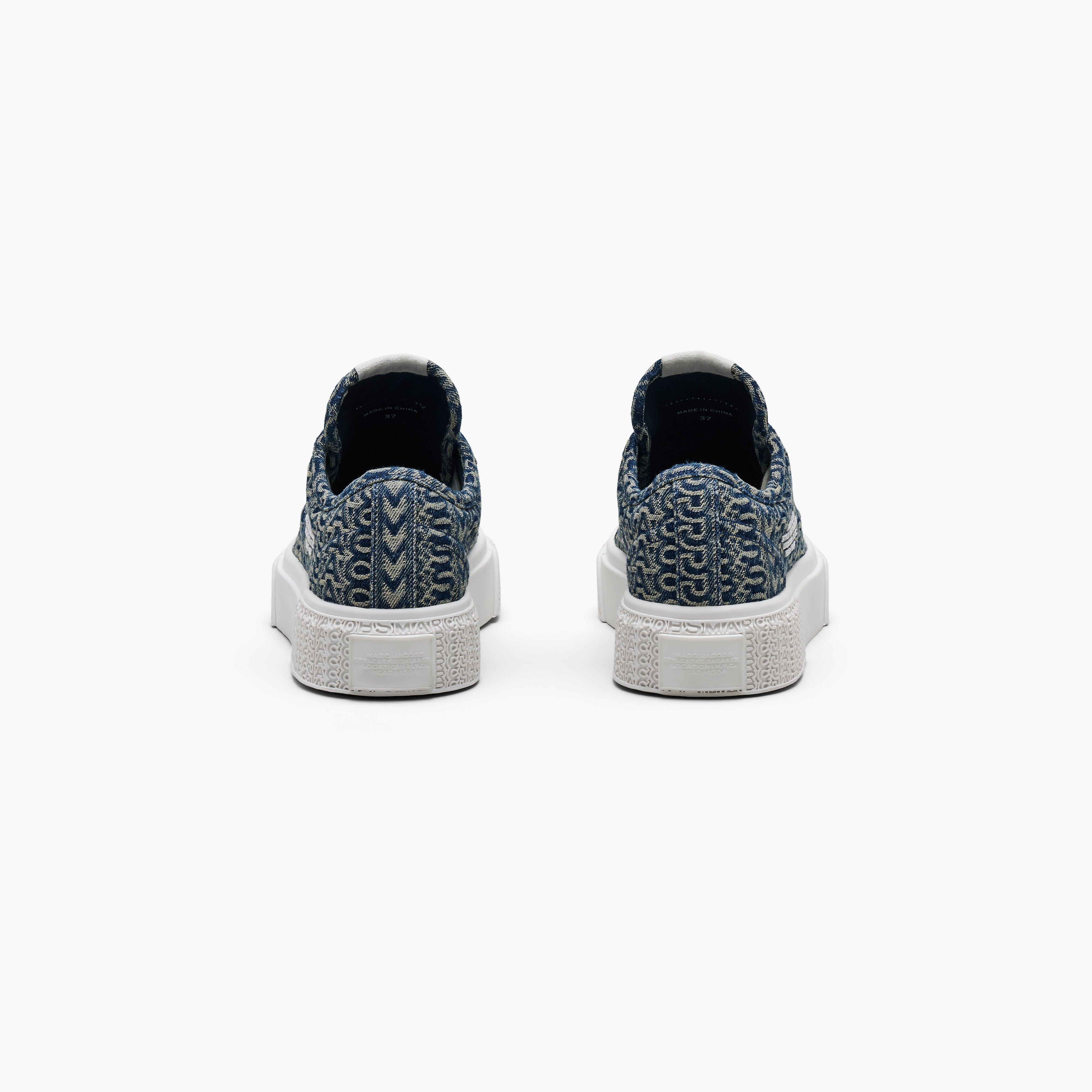THE DENIM MONOGRAM SNEAKER - 4