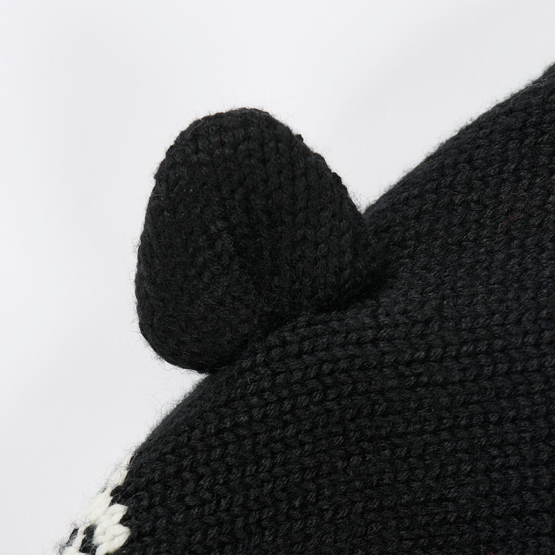 PALACE LOVES ME HOODED KNIT BLACK 7