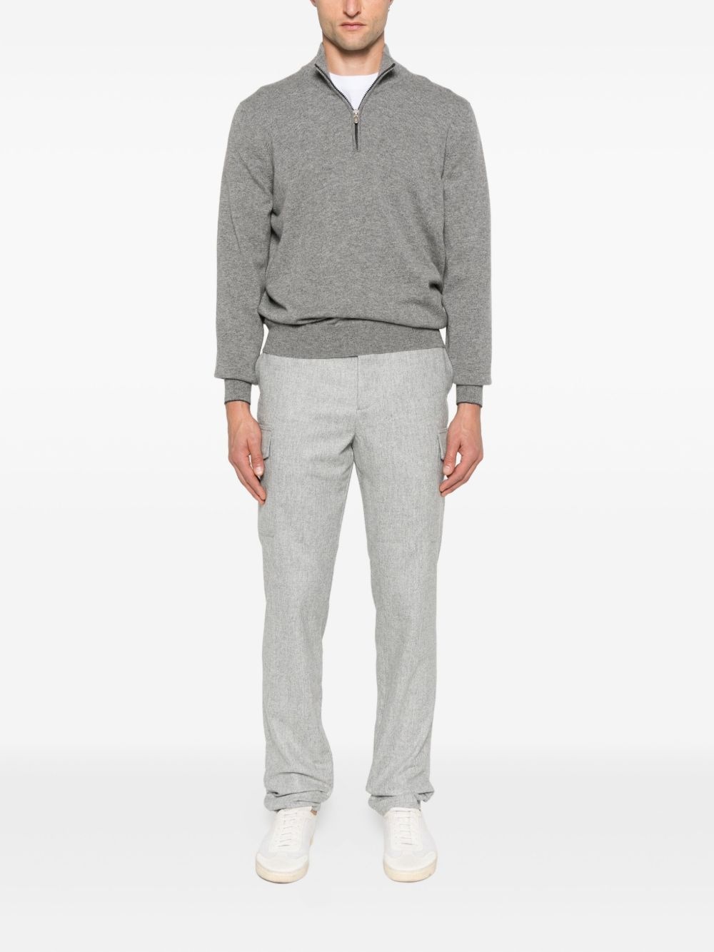 wool cargo pants - 2