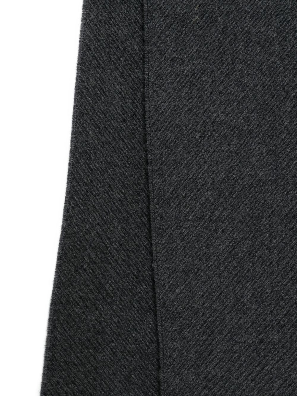 textured fringed scarf - 2