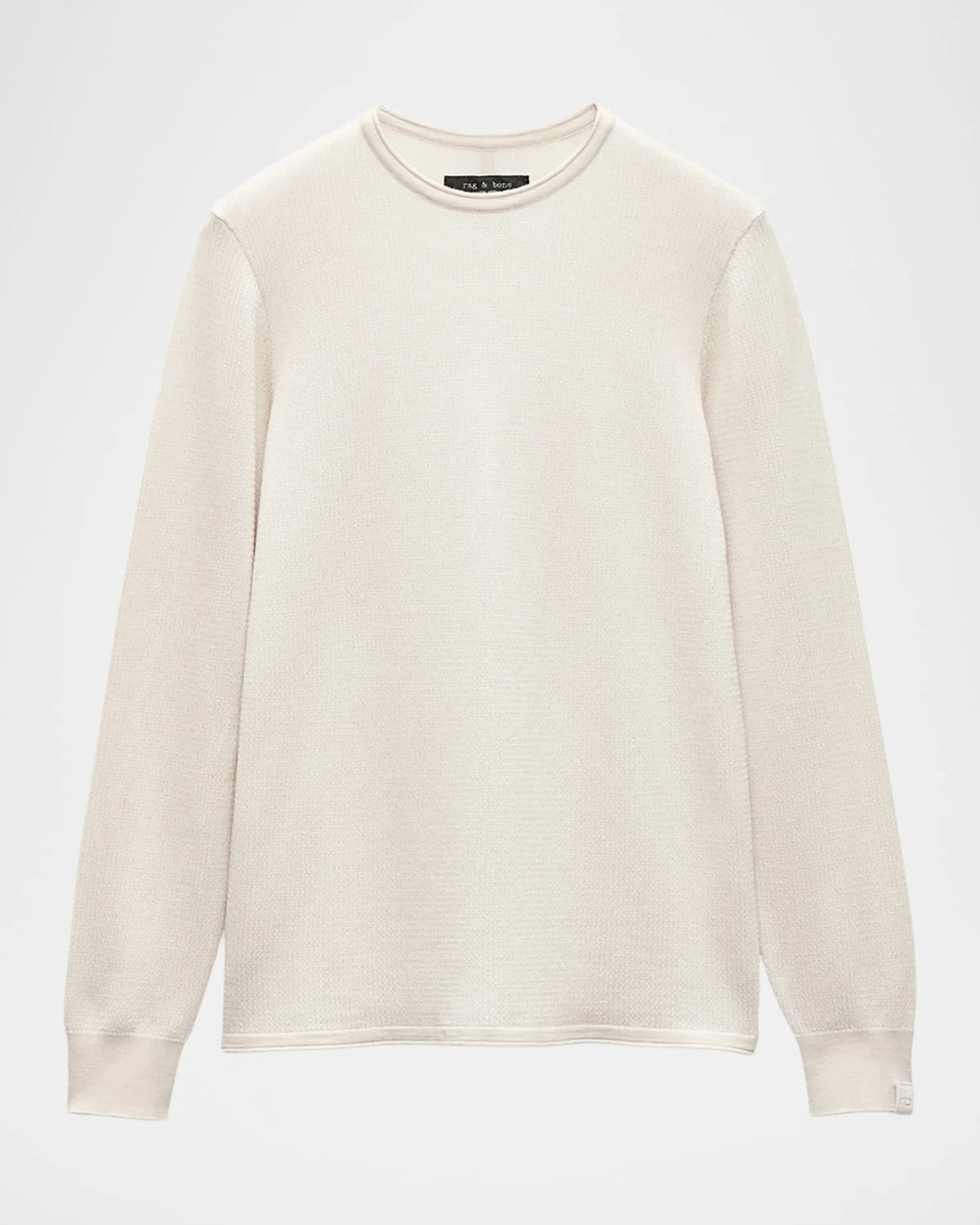 Men's Gregory Slim-Fit Waffle Knit Crewneck Sweater - 1