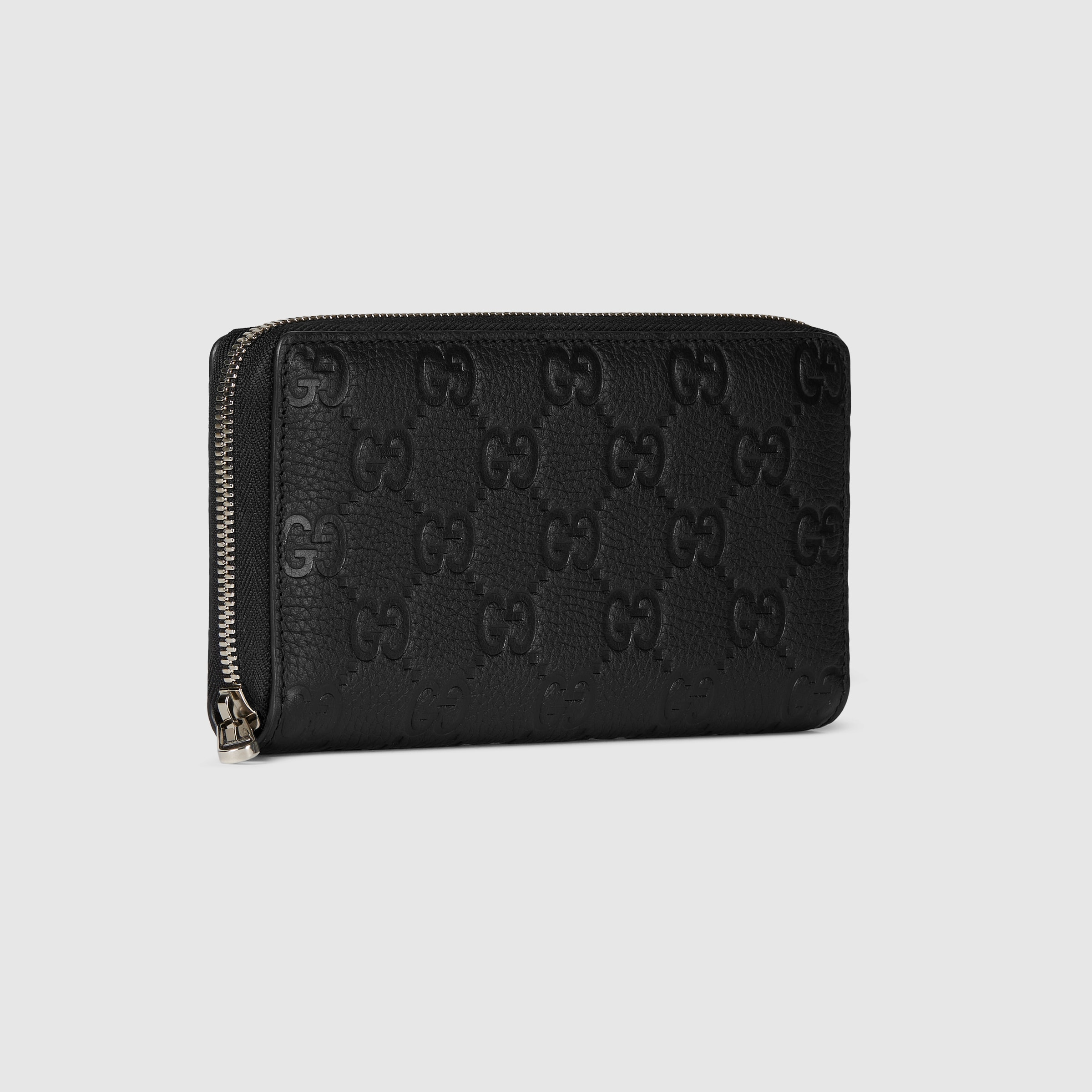 Gucci Imprint zip around wallet - 3