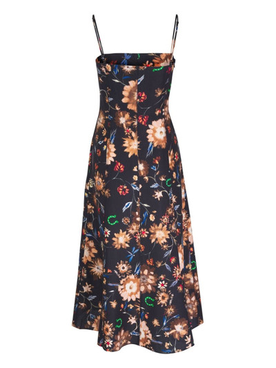 DOROTHEE SCHUMACHER floral-print linen dress outlook