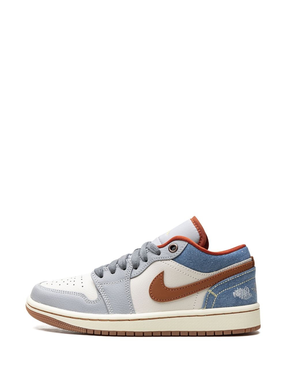 Air Jordan 1 Low "Phantom/Denim" sneakers - 5