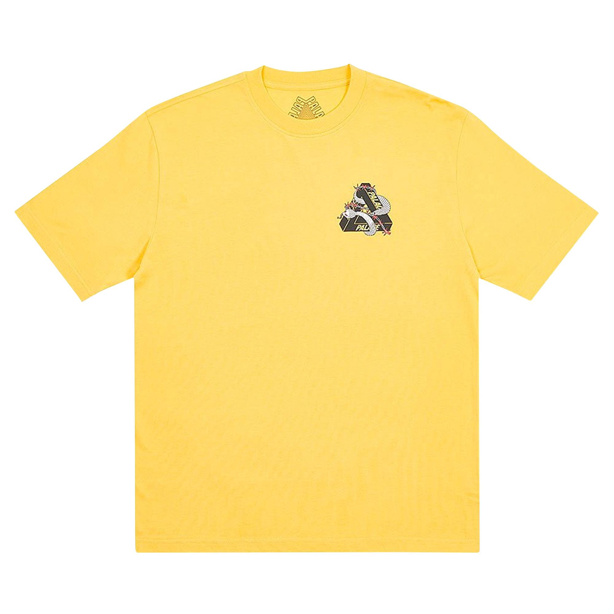 Palace Hesh Mit Fresh T-Shirt 'Yellow' - 1
