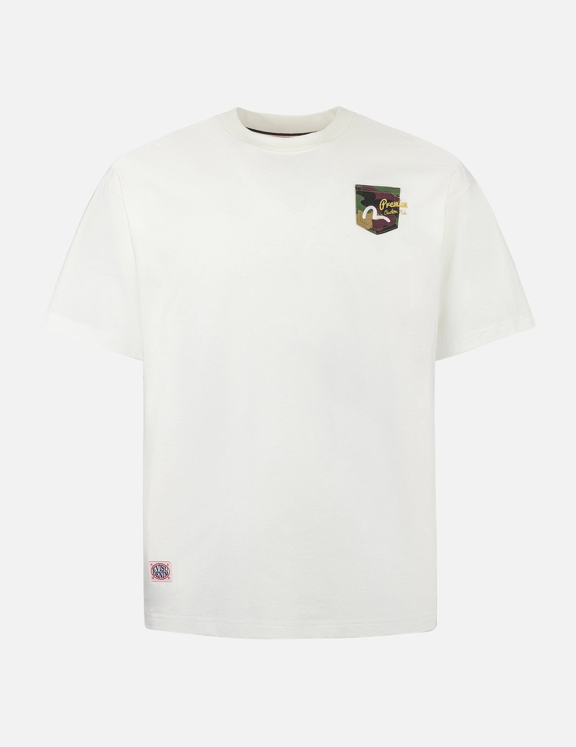 Multi-embroidery and Multi-pocket Relax Fit T-shirt - 10