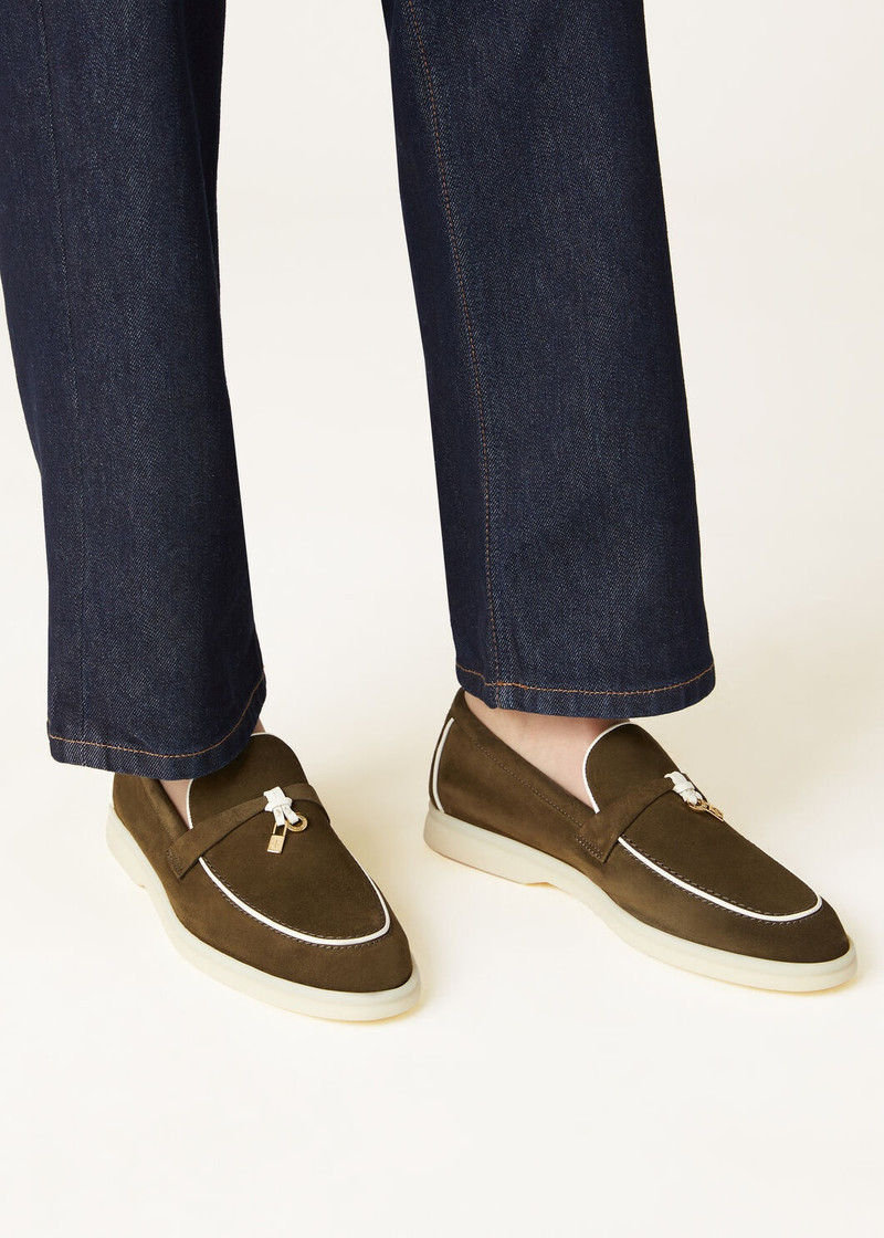 Loro Piana Summer Charms Walk Loafers outlook