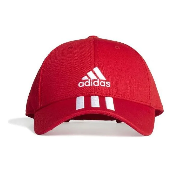 adidas Baseball 3-Stripes Twill Cap 'Red' FK0897 - 1