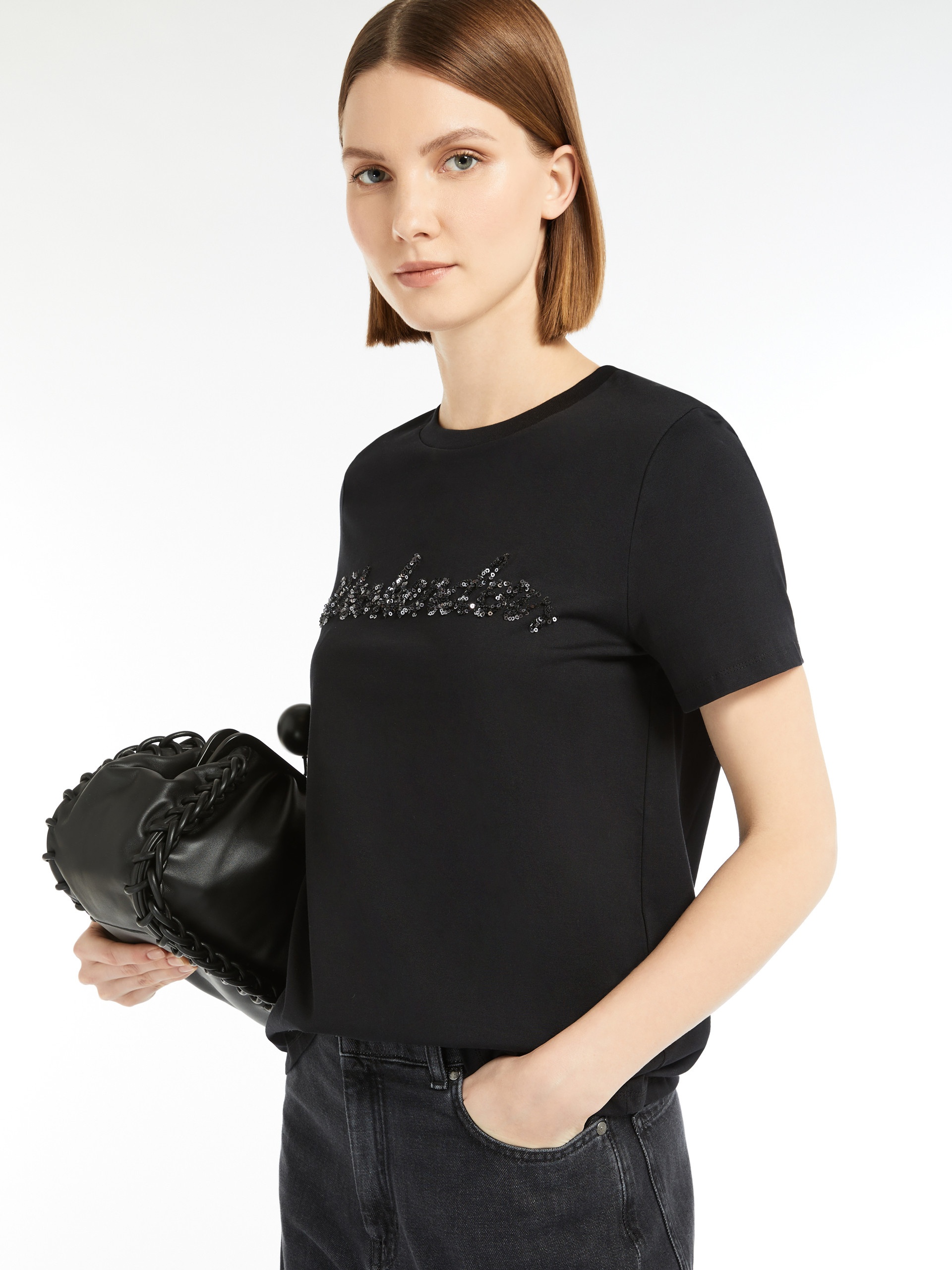 VELLO Cotton jersey T-shirt - 5