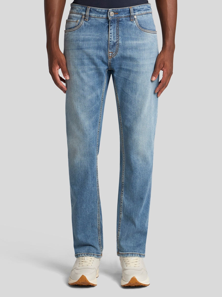 JEANS WITH EMBROIDERY - 2