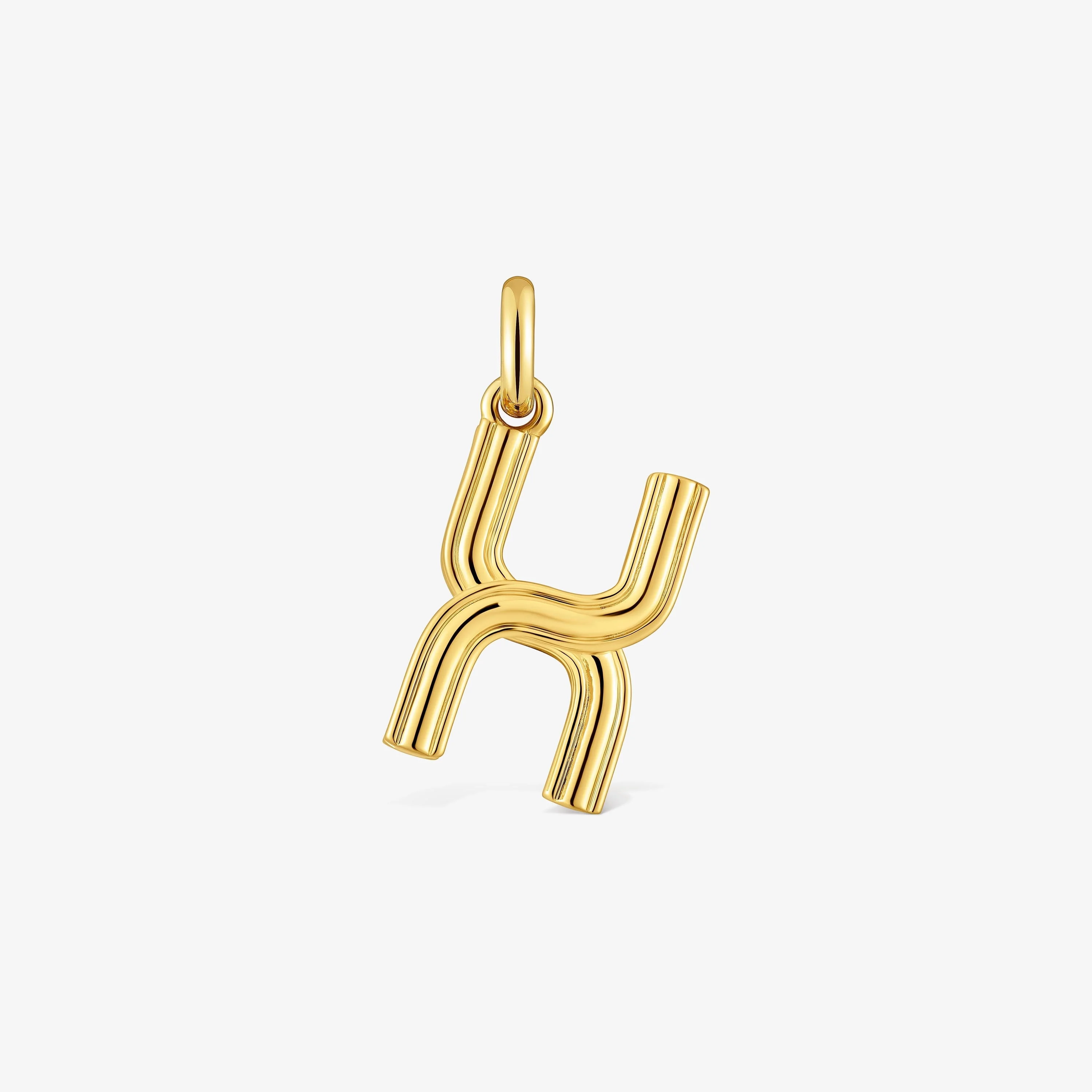 Medium 18K gold vermeil letter X Pendant TOUS Alphabet - 1