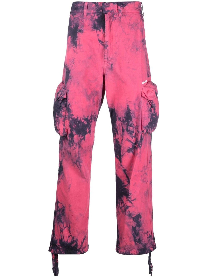 tie-dye cargo pants 1