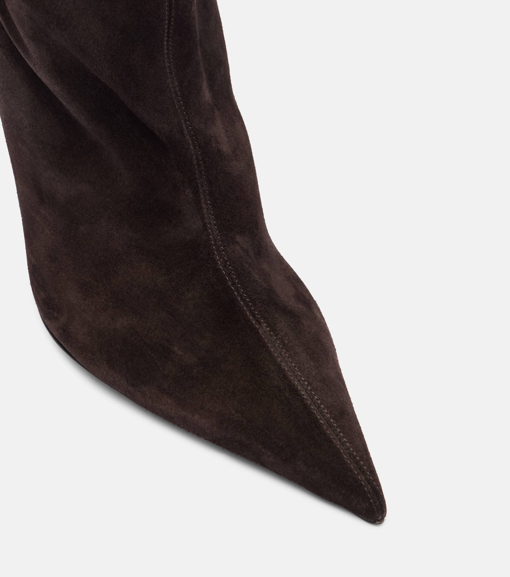 Jessica 105 suede over-the-knee boots - 5
