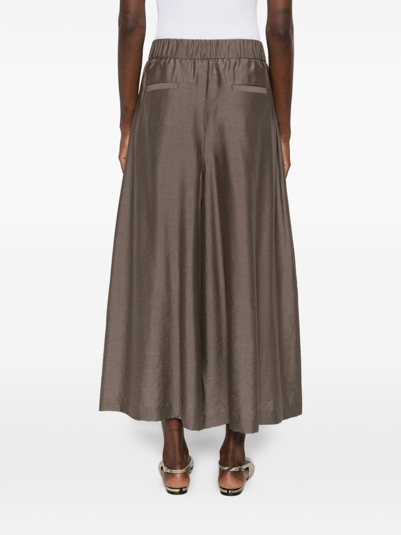 elasticated-waistband trousers 4