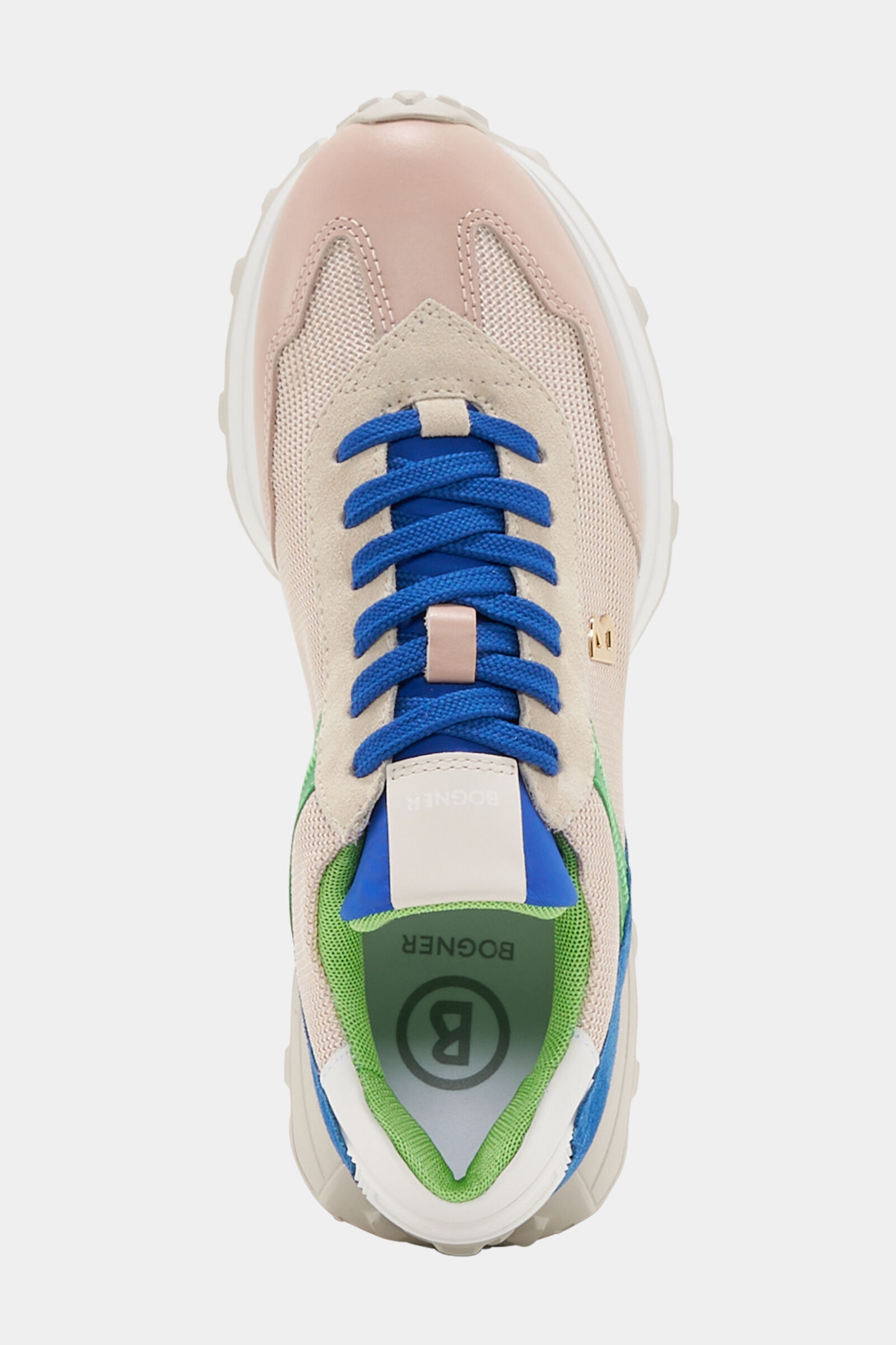Charlotte Sneakers in Rosé/Beige/Blue - 5