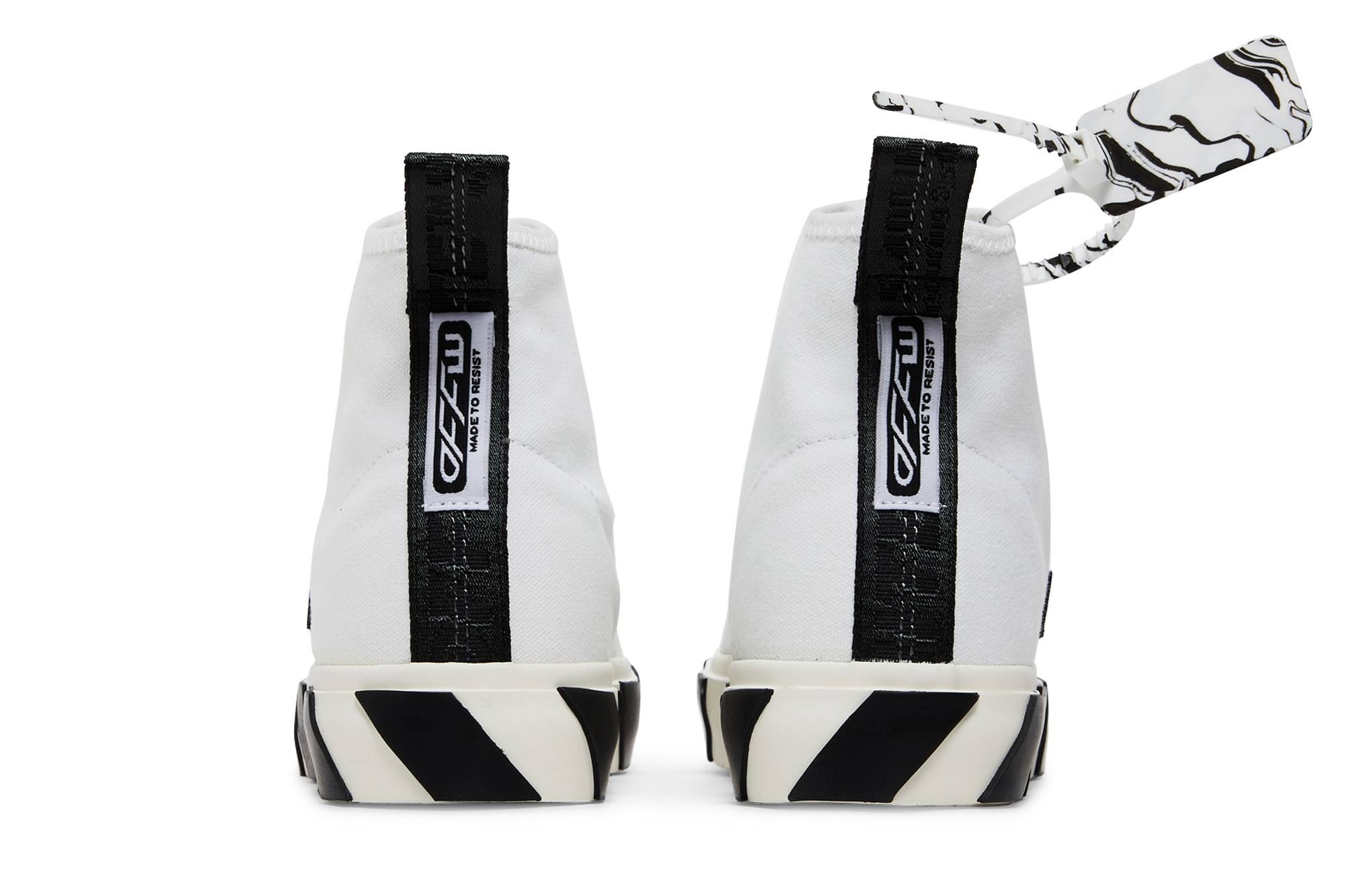 Off-White Vulc Sneaker Mid 'White Black' - 6