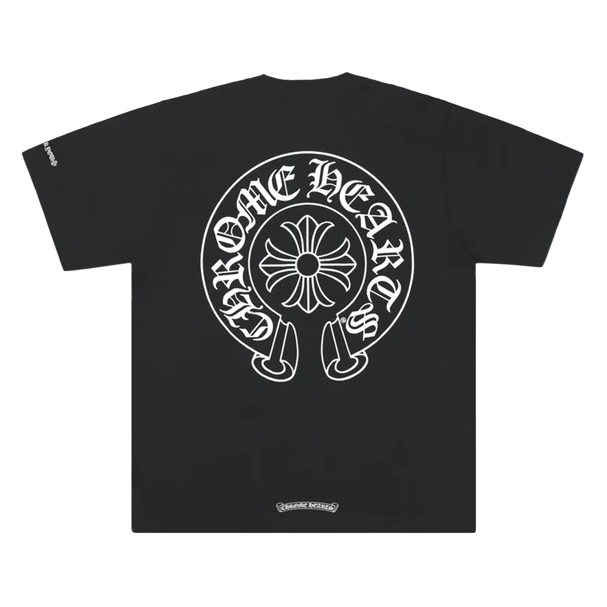Chrome Hearts Horseshoe Logo Pocket T-Shirt 'Black' - 2