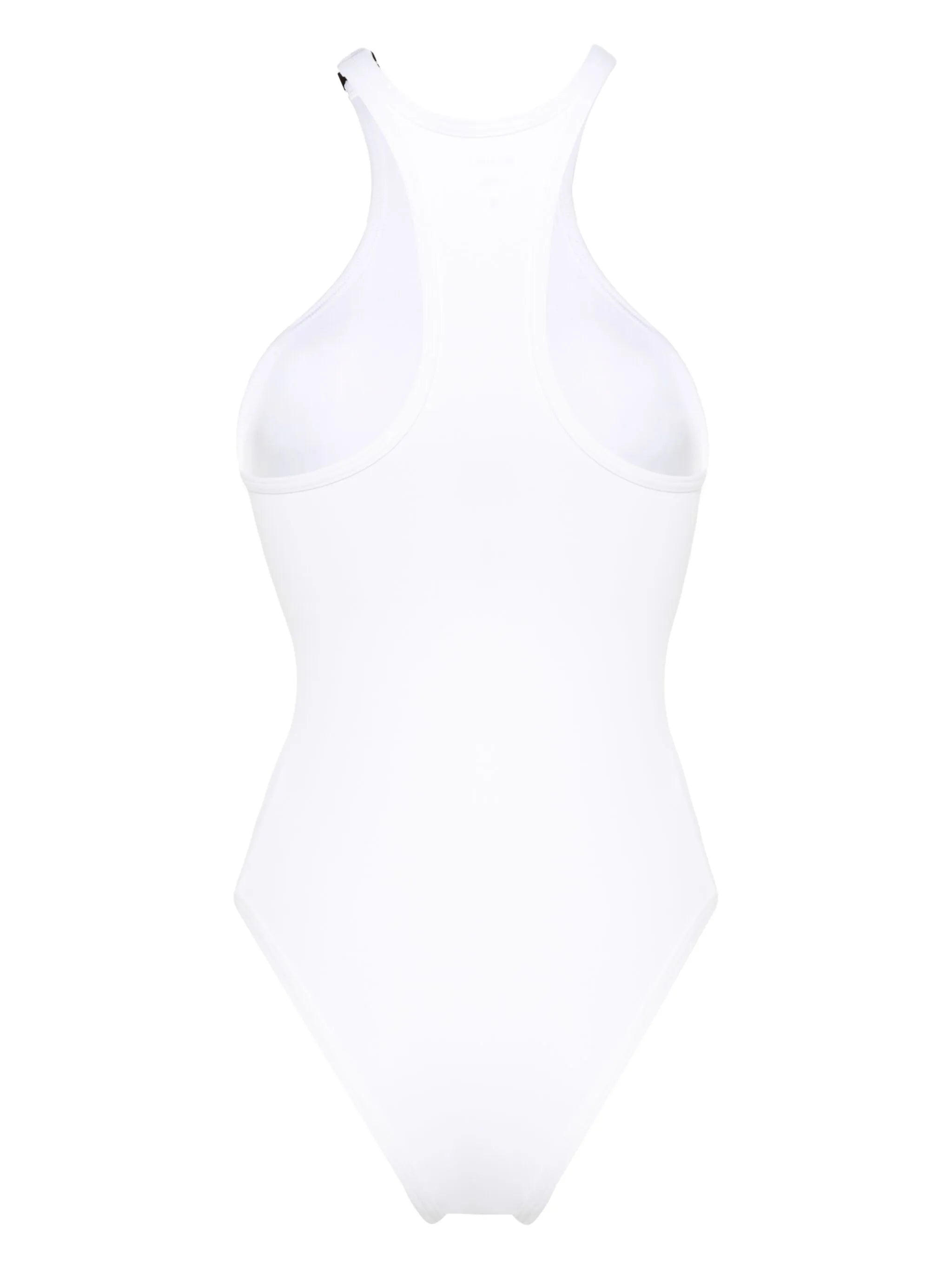logo-plaque swimsuit - 2