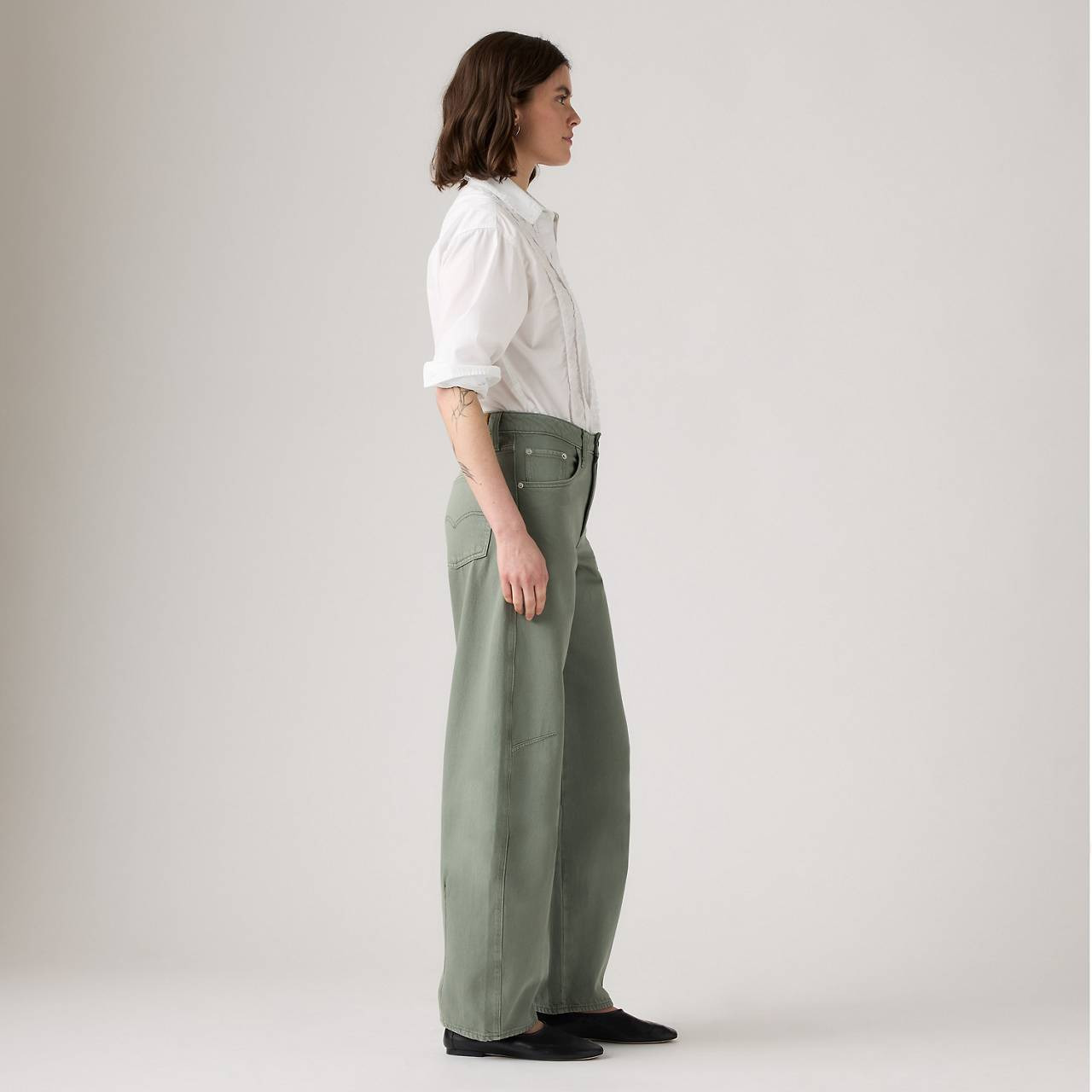 BAGGY DAD BARREL WOMEN'S JEANS - 6
