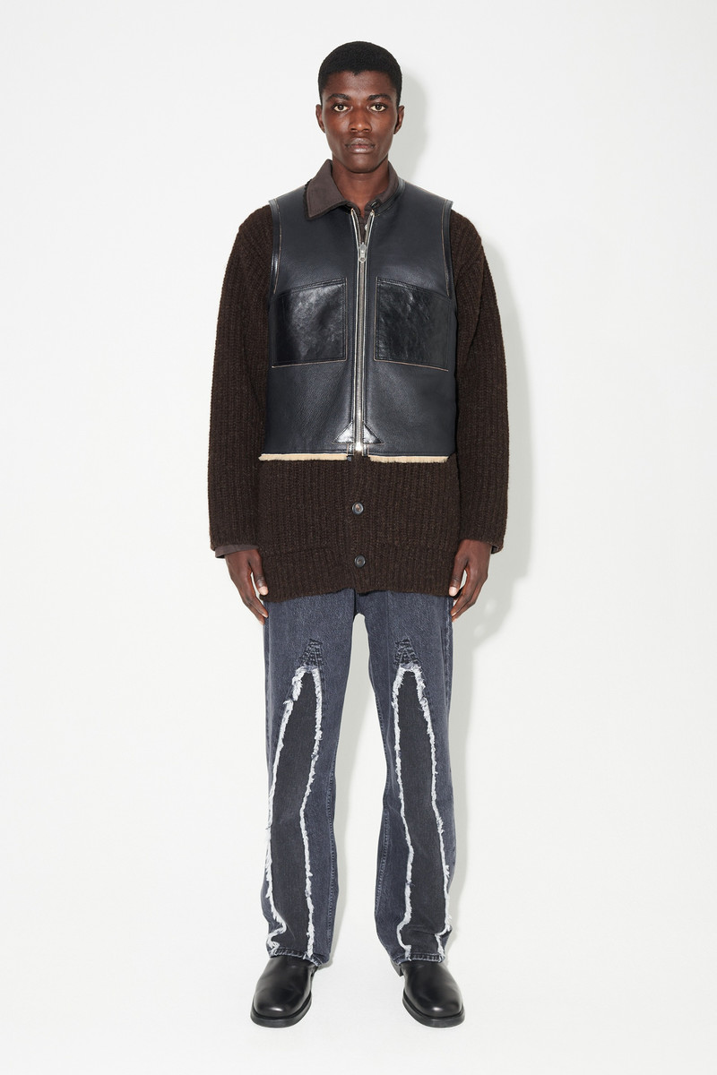 Our Legacy Reversible Shearling Black/Brown outlook