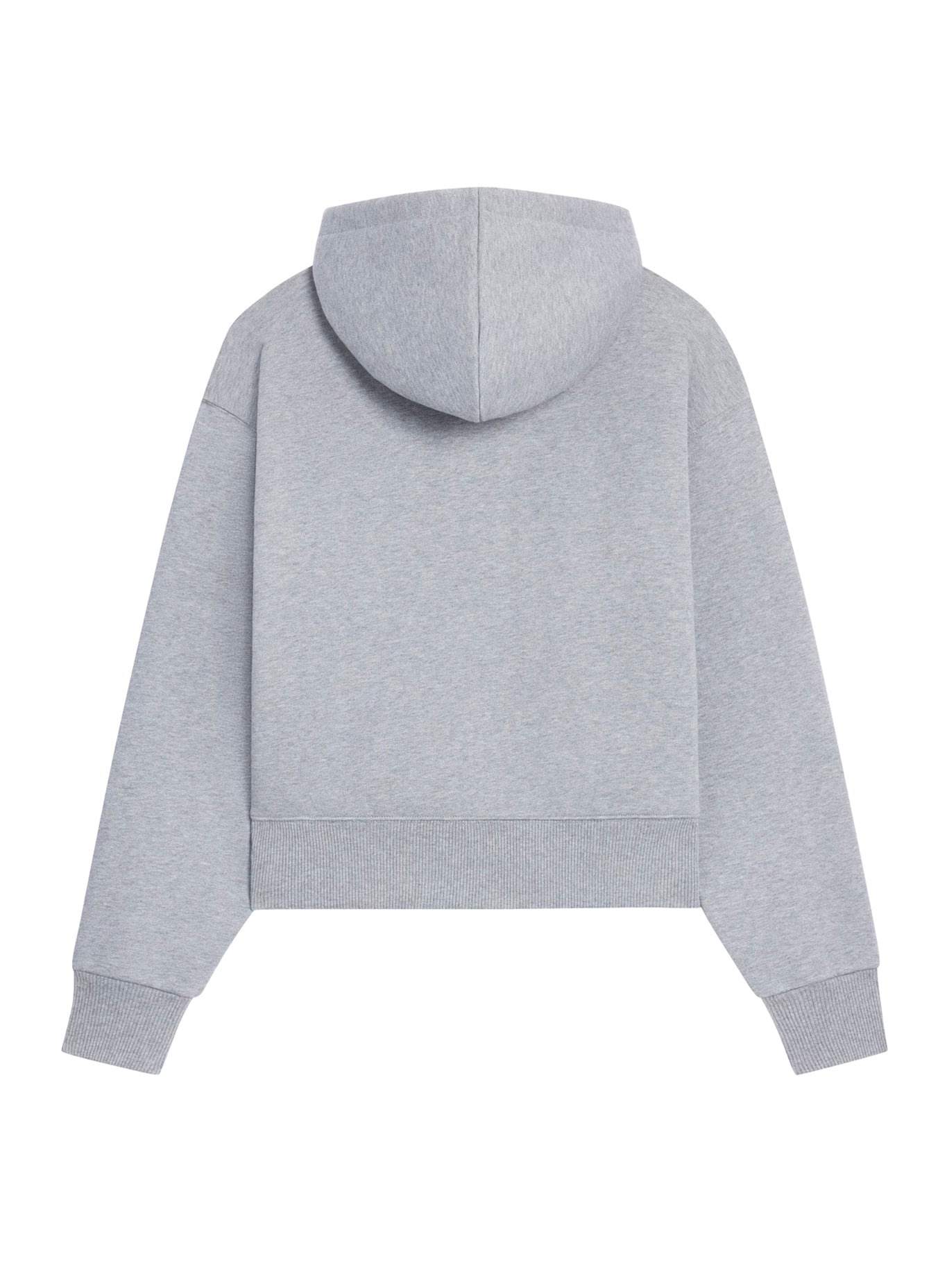 LOOSE HOODIE IN COTTON FLEECE - 2