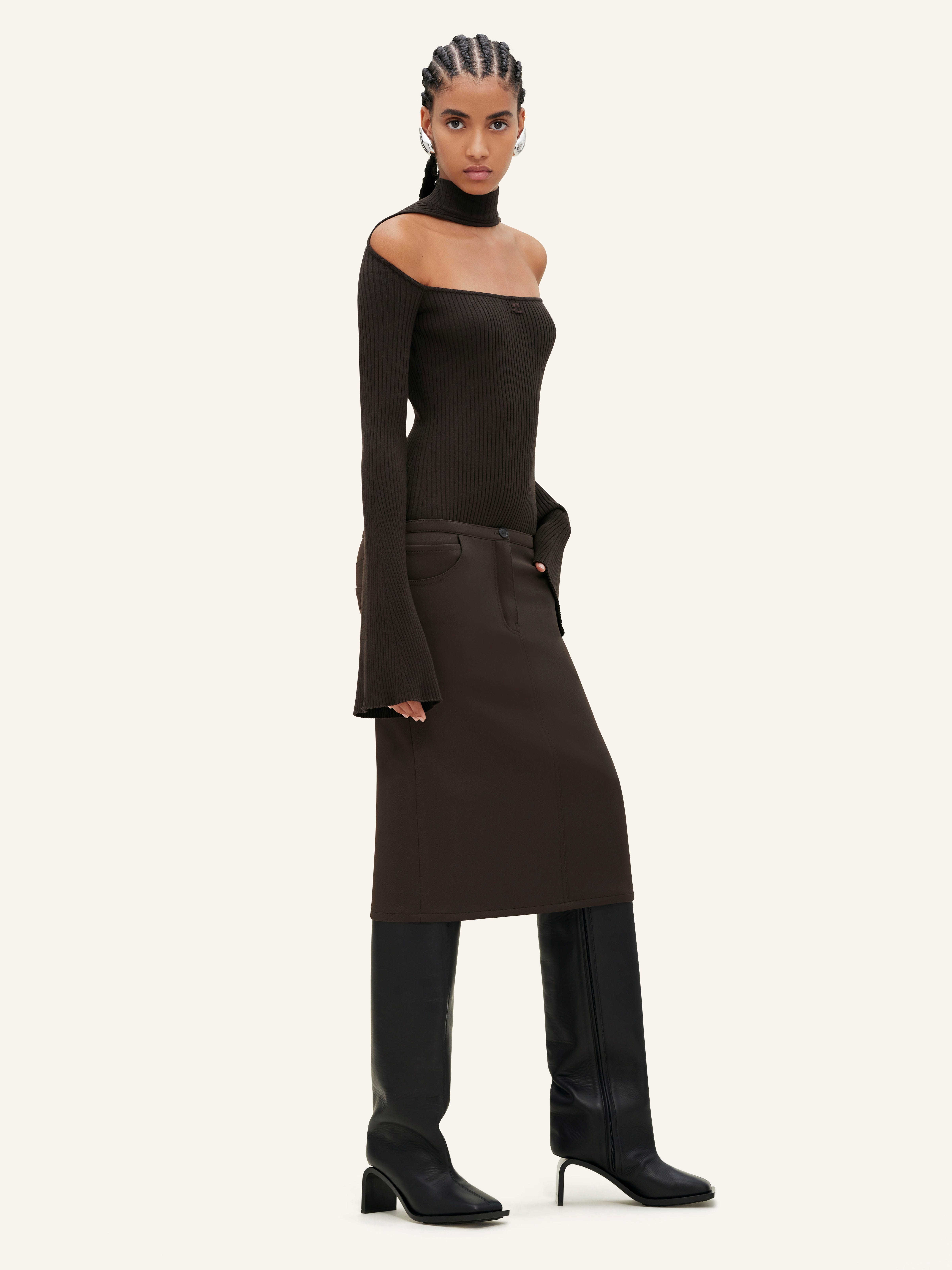 WORKWEAR TWILL SKIRT - 3