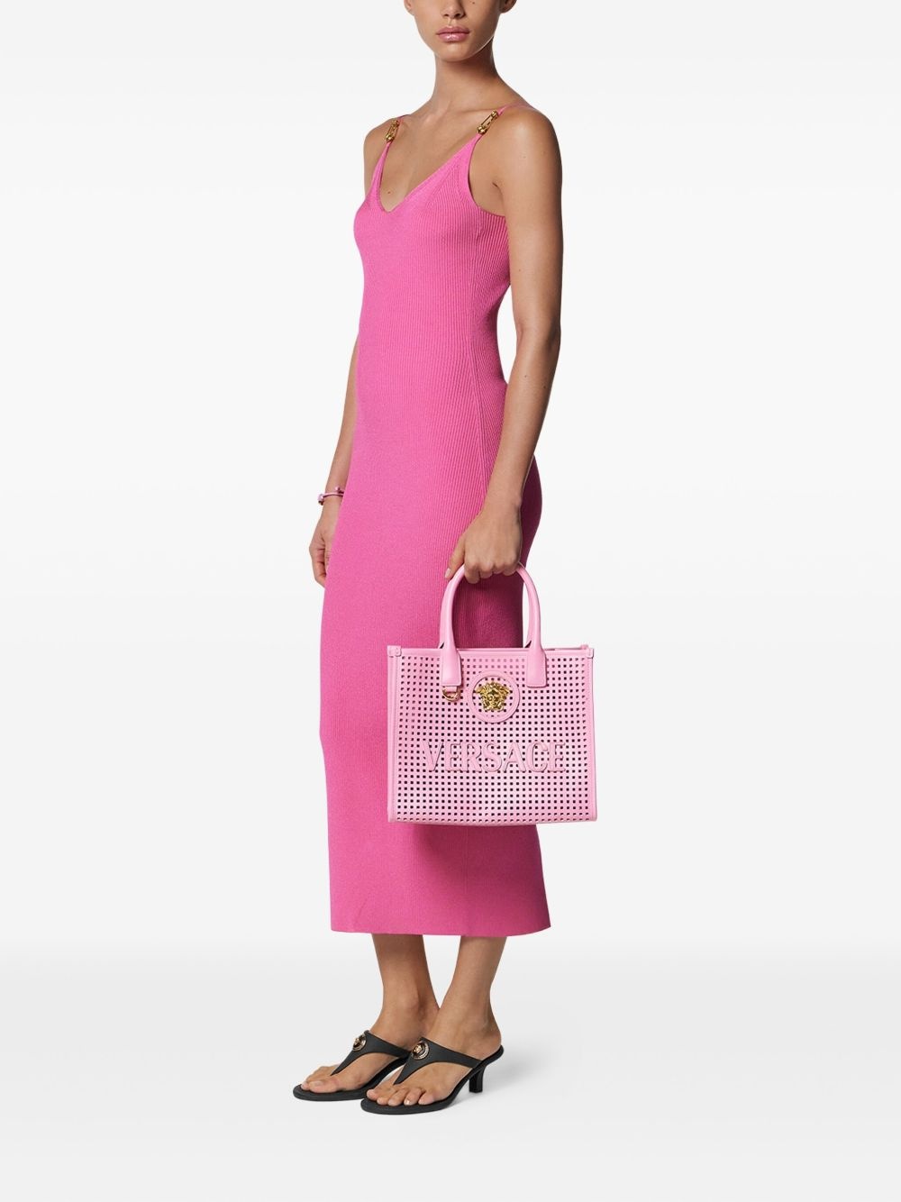 small La Medusa laser-cut tote bag - 2